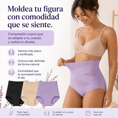 Braguita Moldeadora de Cintura Alta Silueteea